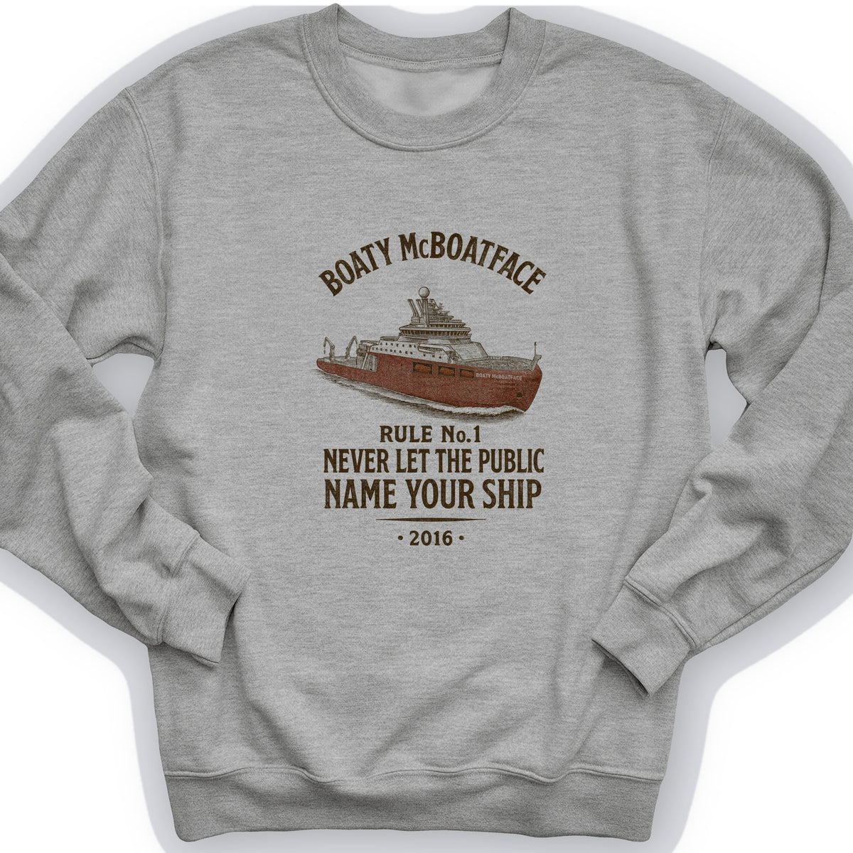 Boaty McBoatface Crewneck