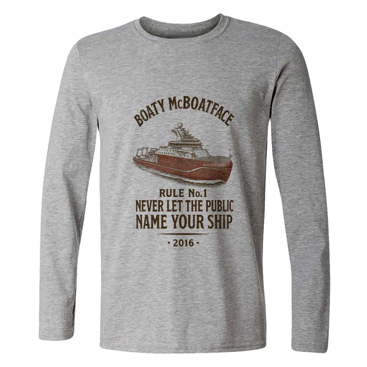 Boaty McBoatface Long Sleeve T-Shirt