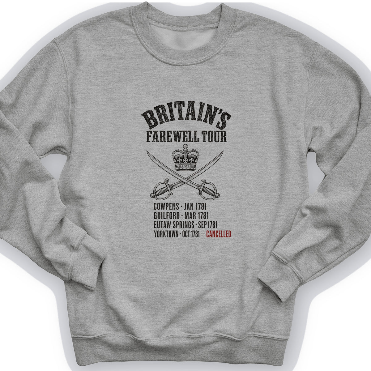 Britain's Farewell Tour Crewneck