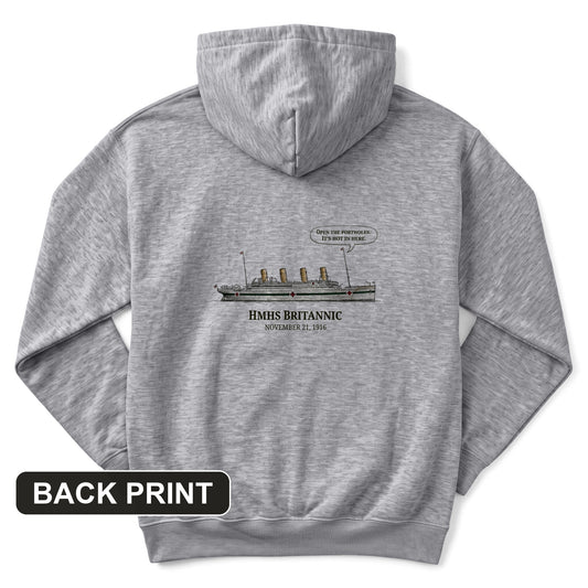 Britannic Back Print Hoodie