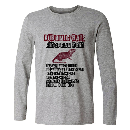 Bubonic Rats European Tour Long Sleeve T-Shirt