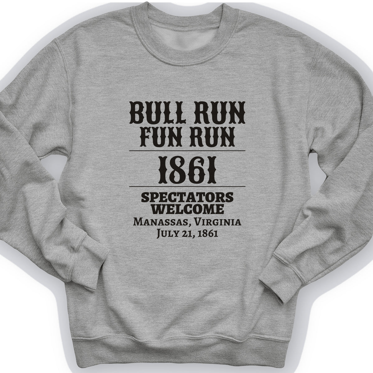 Bull Run Fun Run 1861 Crewneck