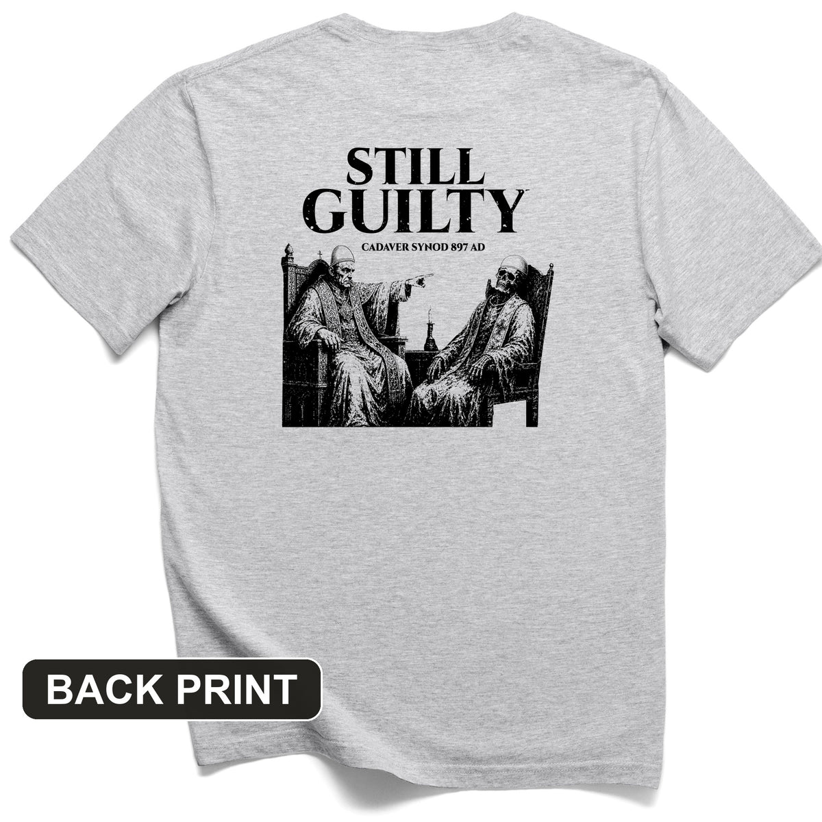 Cadaver Synod Back Print T-Shirt