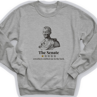 Caesar Senate Review Crewneck