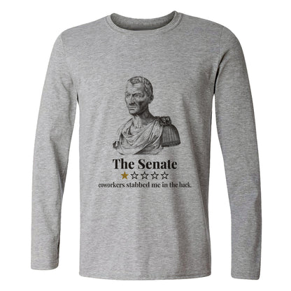 Caesar Senate Review Long Sleeve T-Shirt