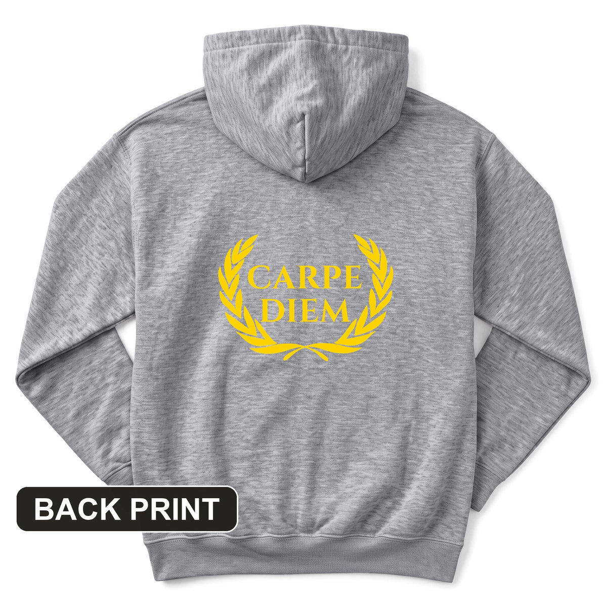 Carpe Diem Back Print Hoodie