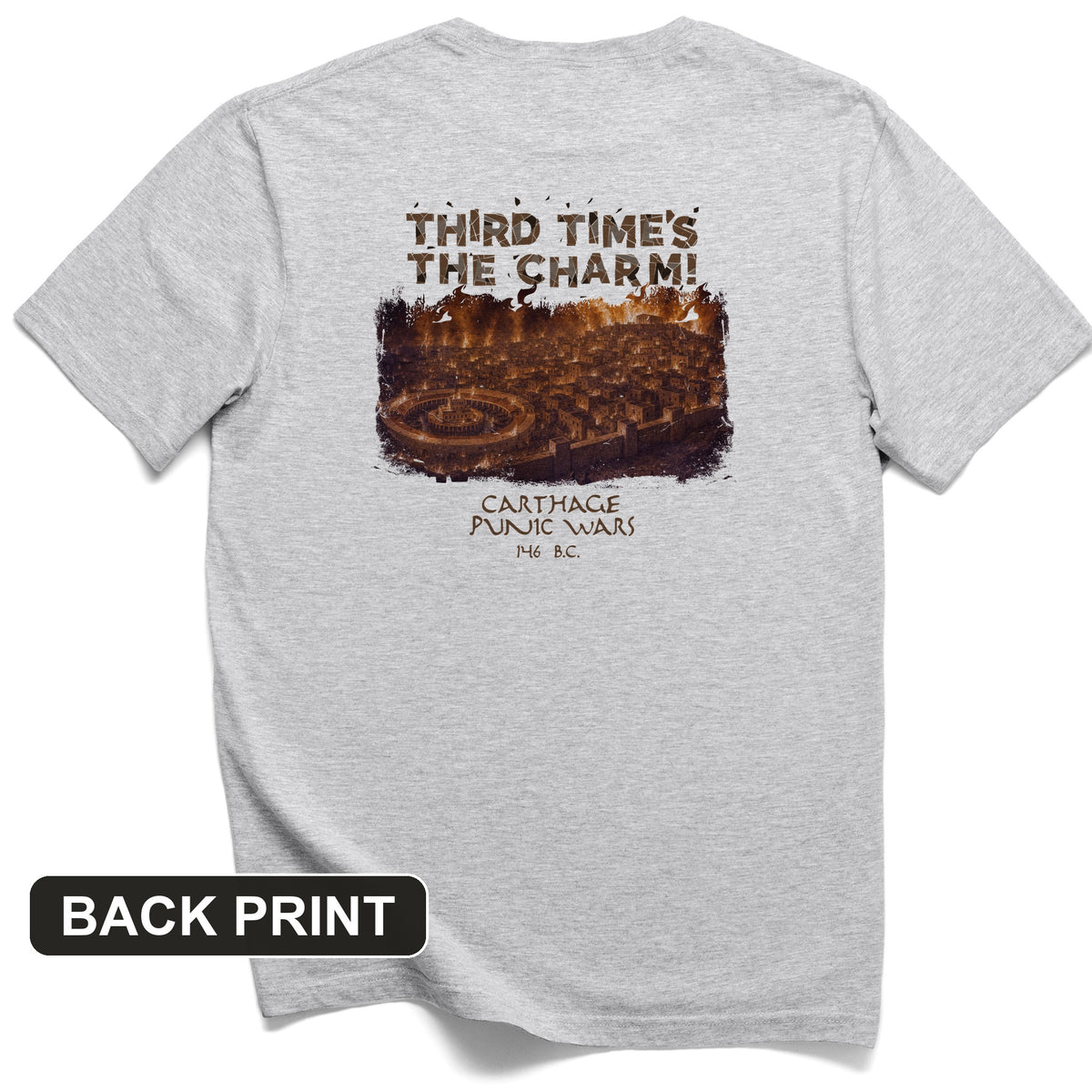 Carthage Back Print T-Shirt