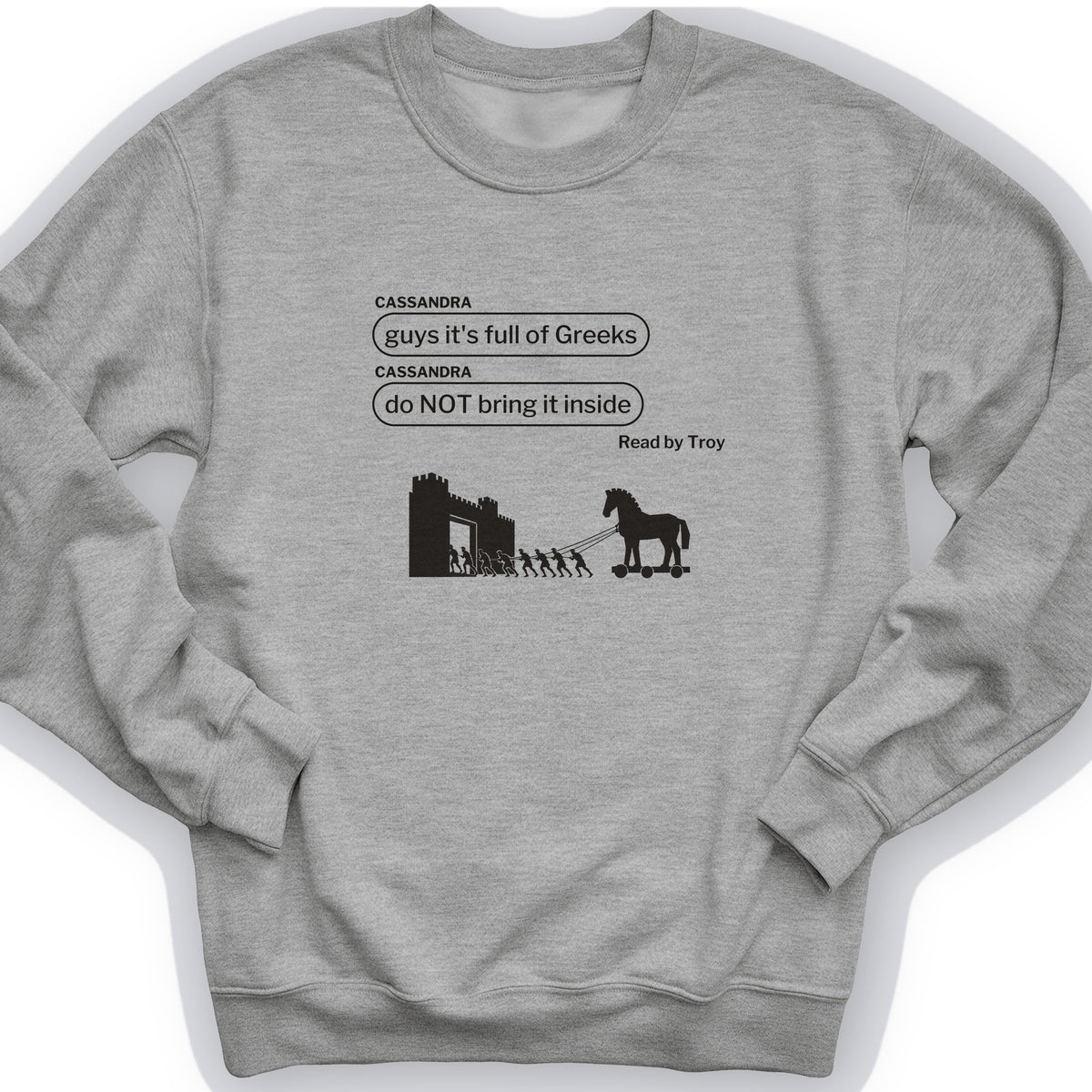 Cassandra Left On Read Crewneck