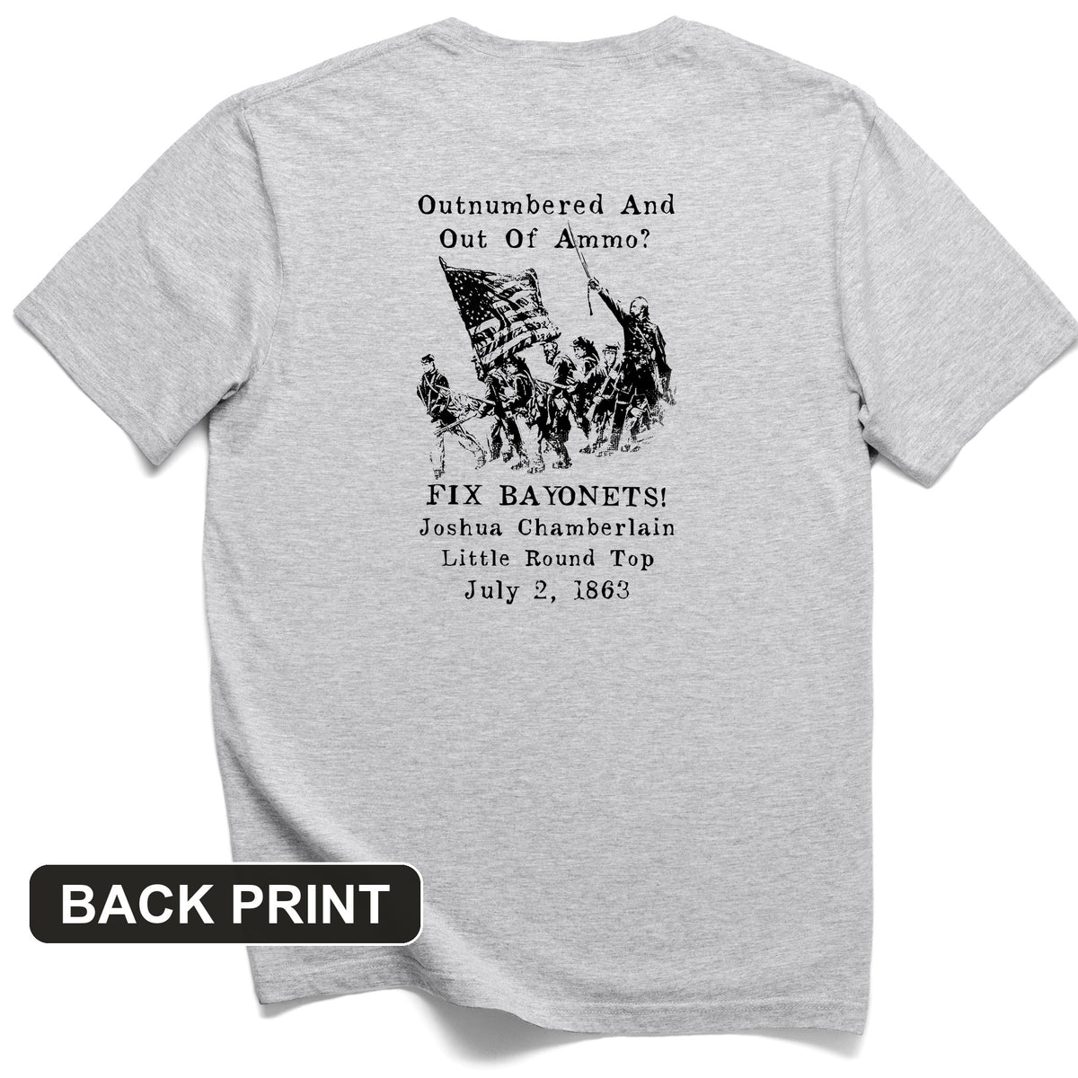 Chamberlain Back Print T-Shirt