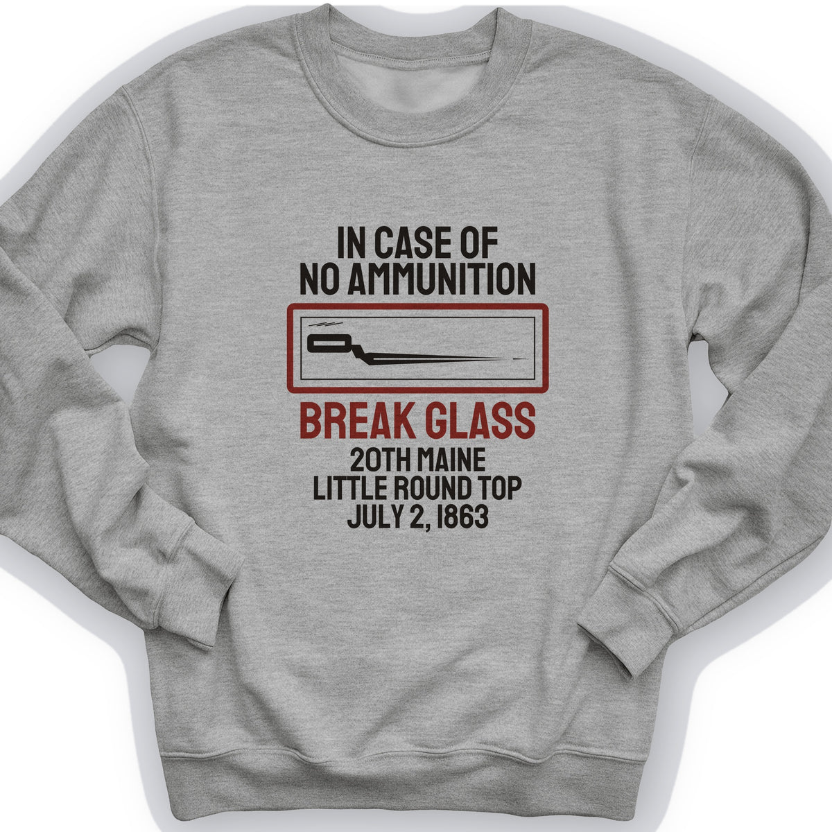 Chamberlain Break Glass Little Round Top Crewneck