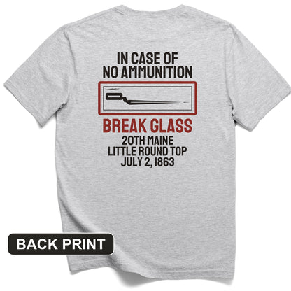 Chamberlain Break Glass Little Round Top Back Print T-Shirt