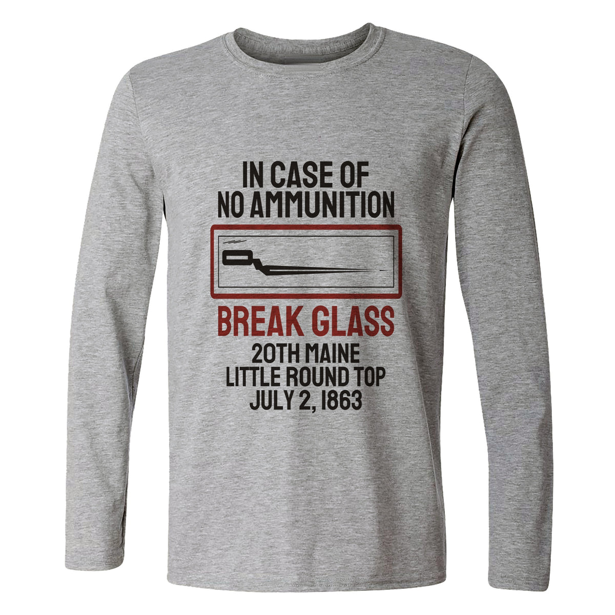 Chamberlain Break Glass Little Round Top Long Sleeve T-Shirt