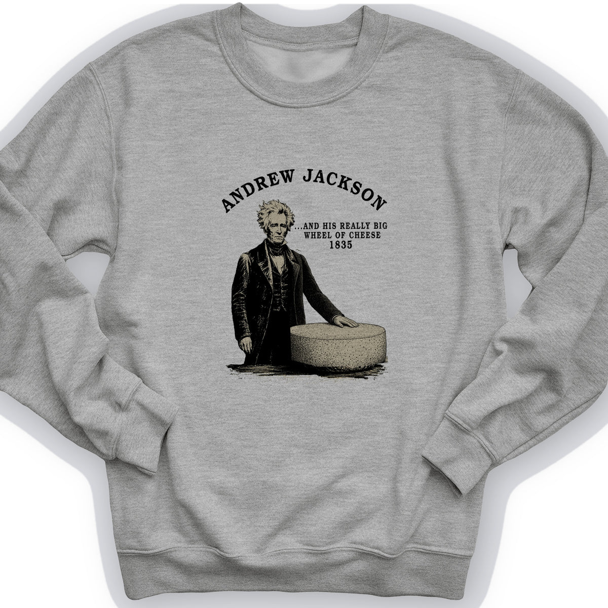 Cheese Wheel Crewneck