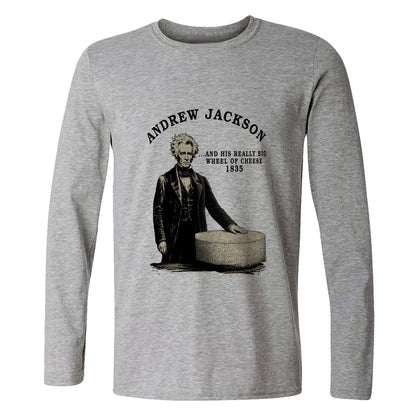 Cheese Wheel Long Sleeve T-Shirt