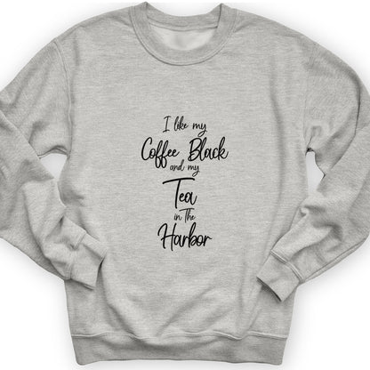 Coffee Black Crewneck