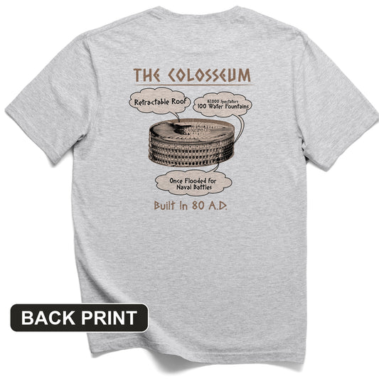 Colosseum Back Print T-Shirt