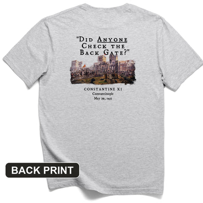 Constantinople Back Print T-Shirt