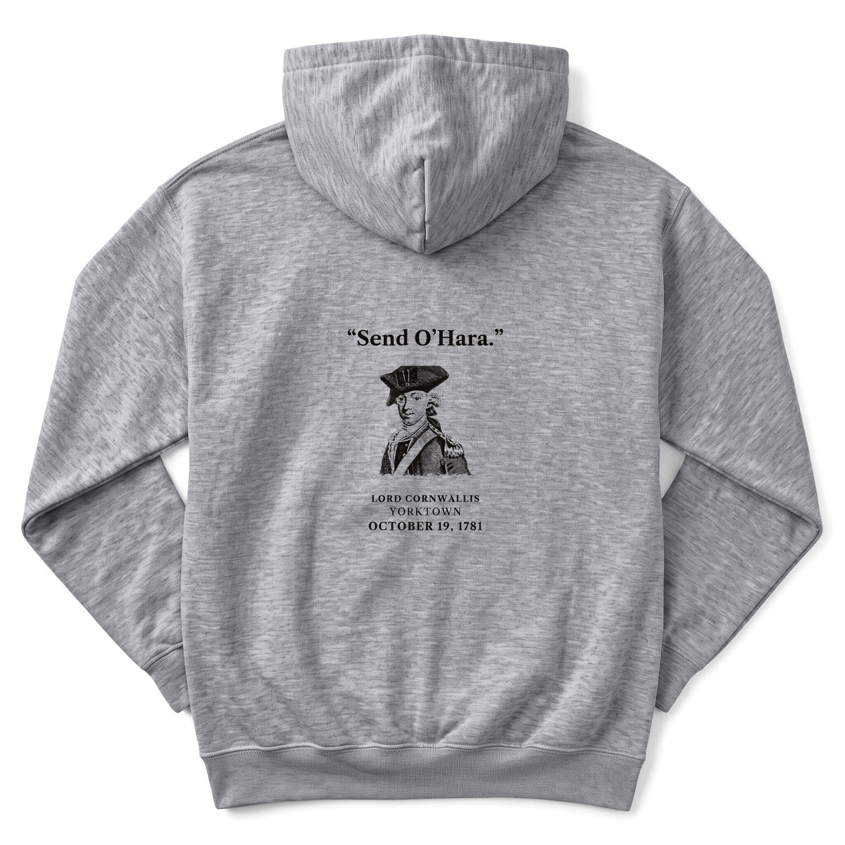 Cornwallis Send O'Hara Back Print Hoodie
