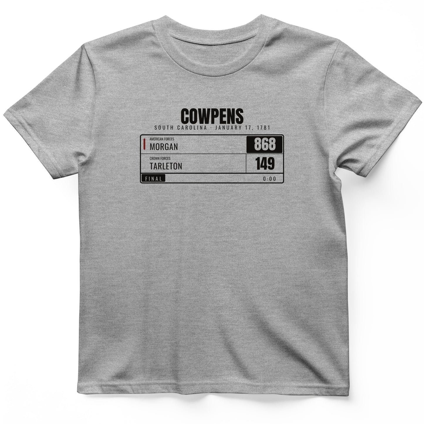 Cowpens Scoreboard T-Shirt