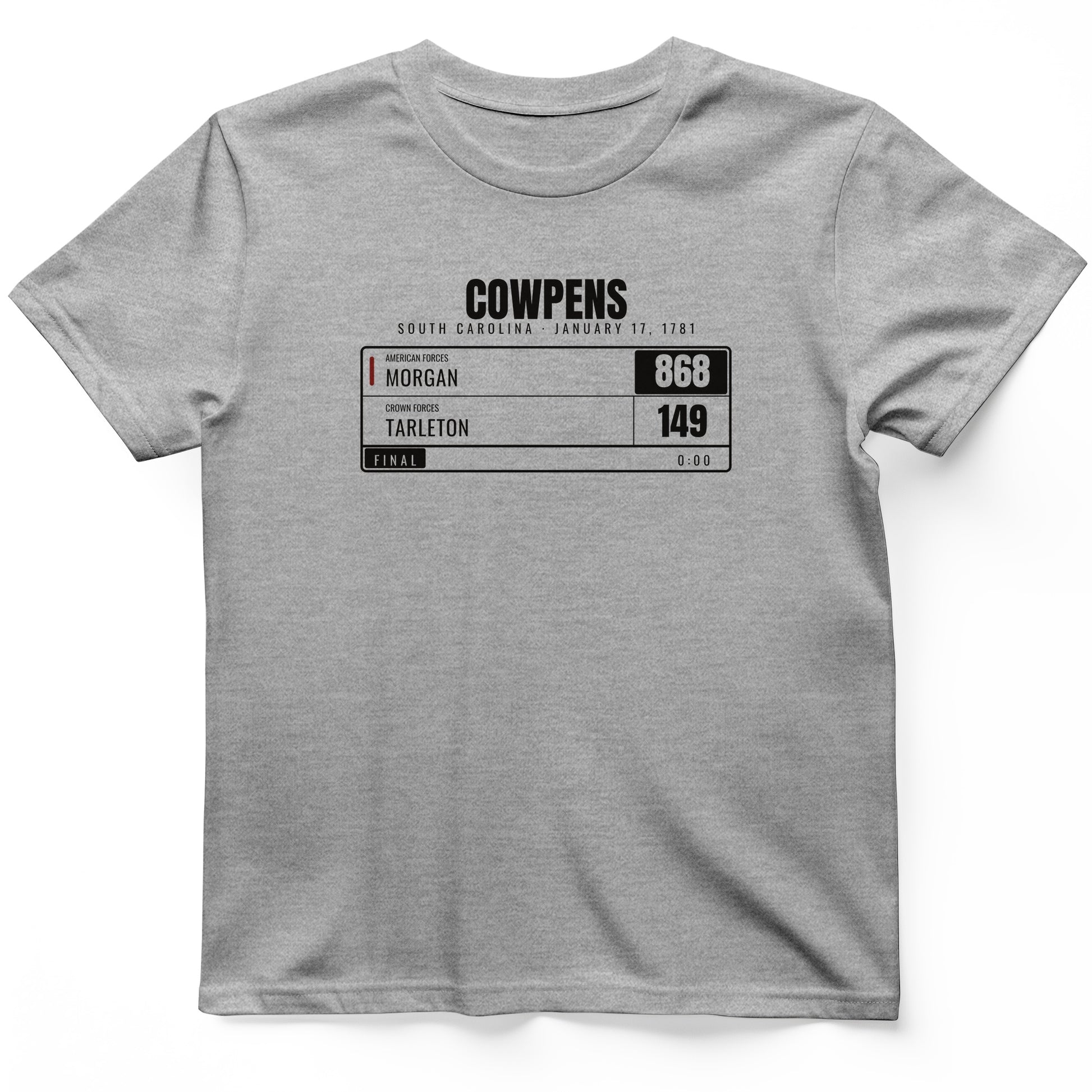 Cowpens Scoreboard T-Shirt