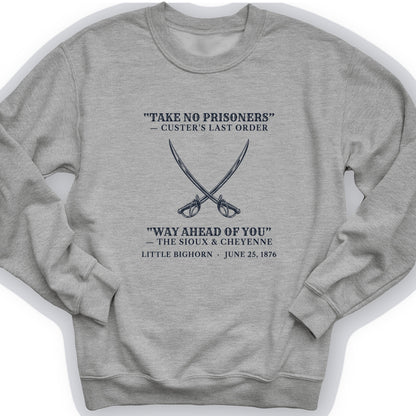 Custer's Last Order Crewneck