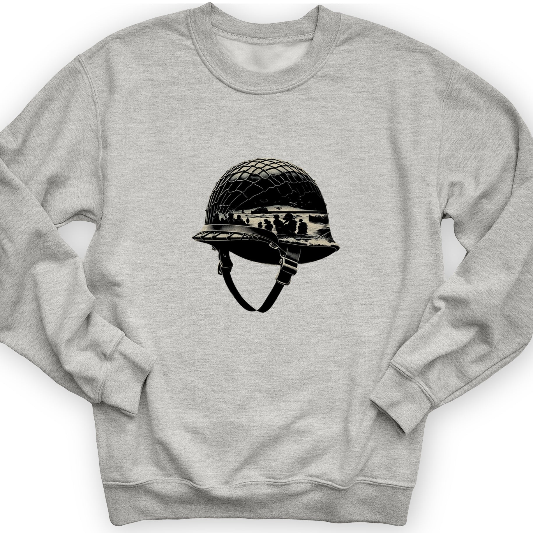 D-Day Helmet Crewneck