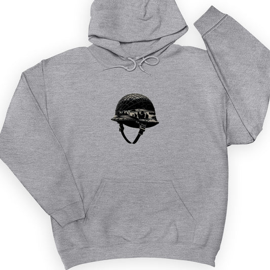 D-Day Helmet Hoodie