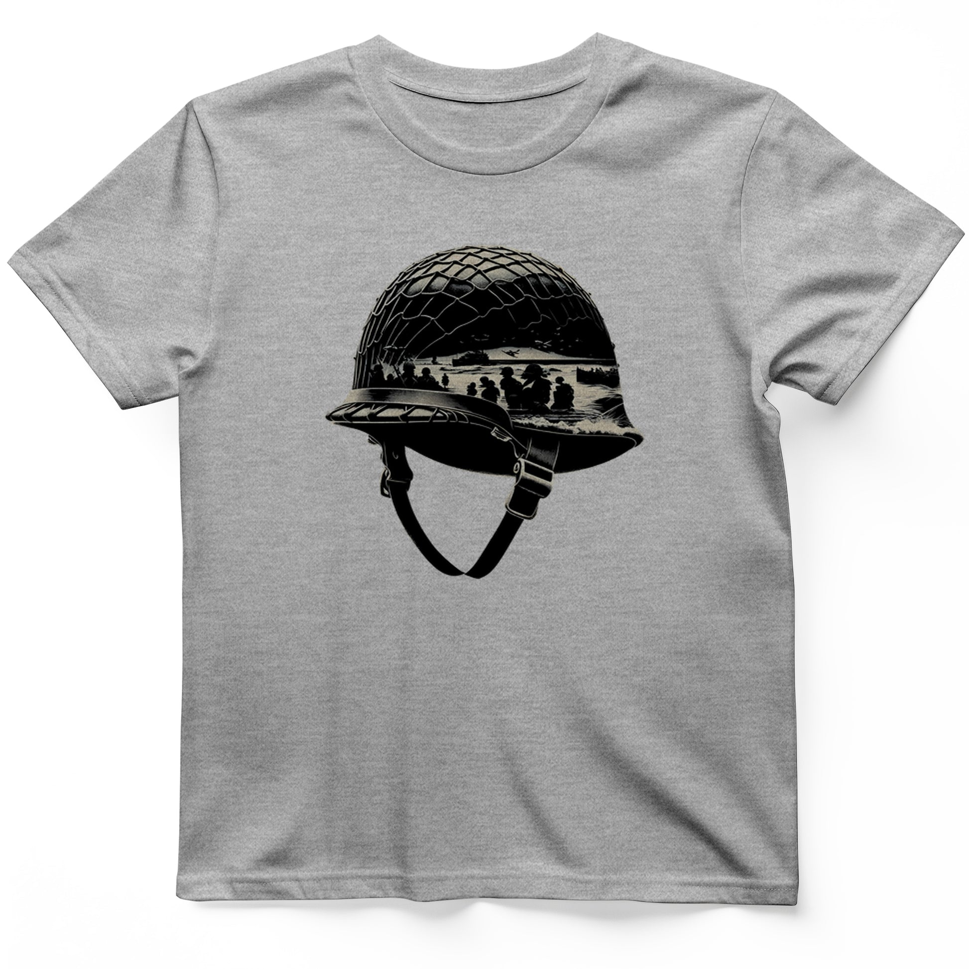 D-Day Helmet T-Shirt