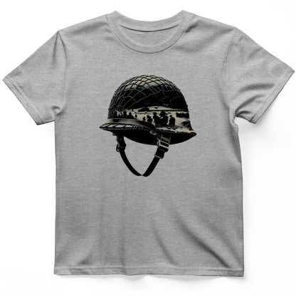 D-Day Helmet T-Shirt