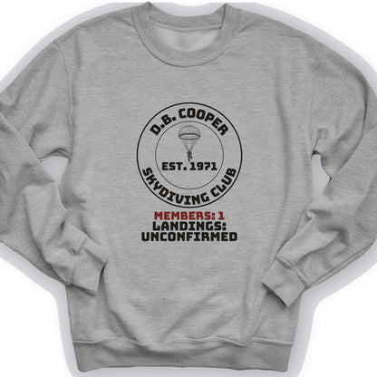 DB Cooper Skydiving Club Crewneck
