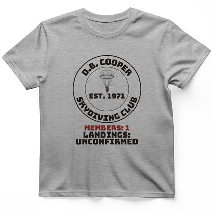 DB Cooper Skydiving Club T-Shirt