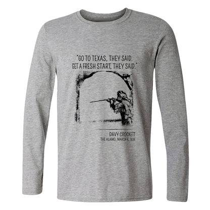 Davy Crockett Long Sleeve T-Shirt