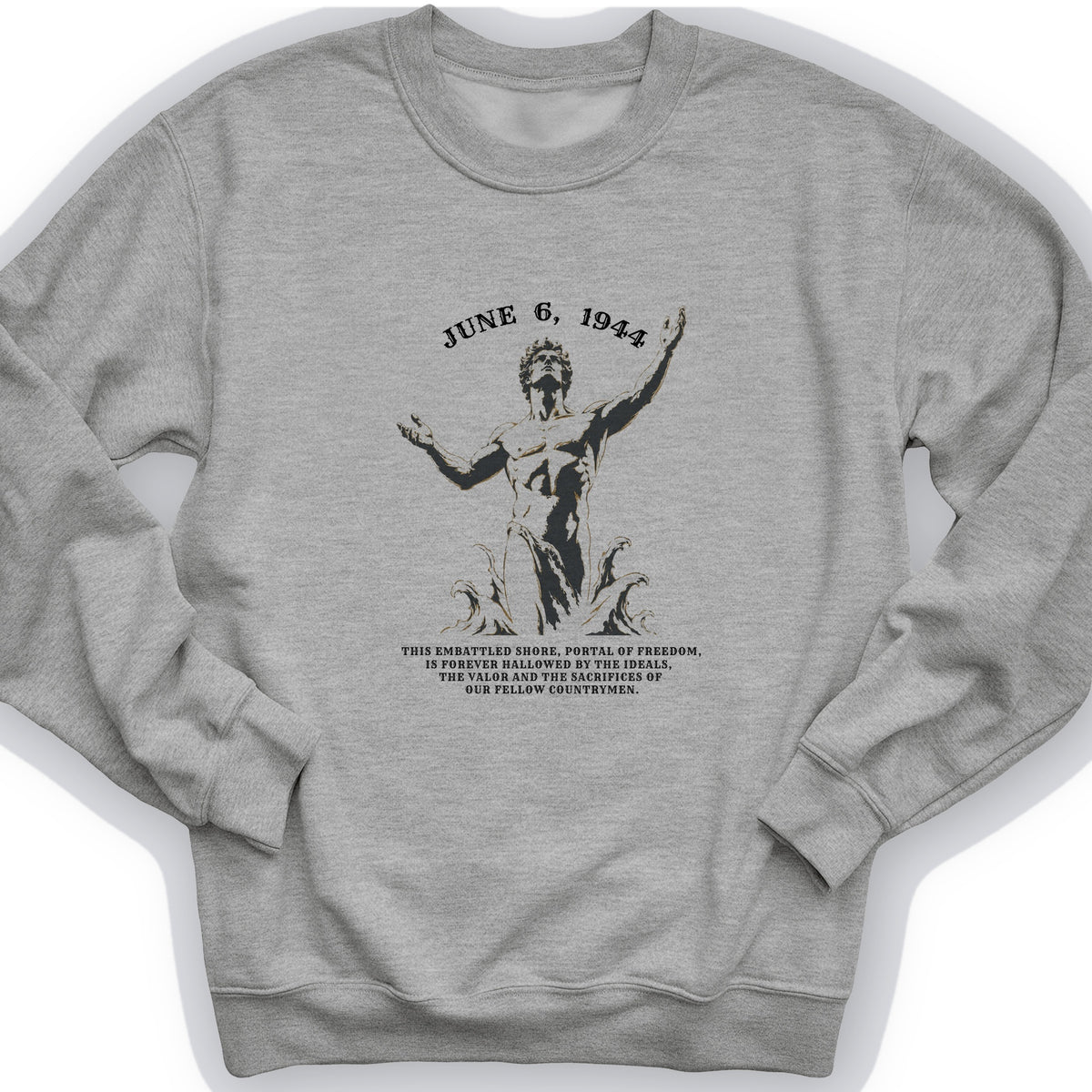 Dday Statue Crewneck
