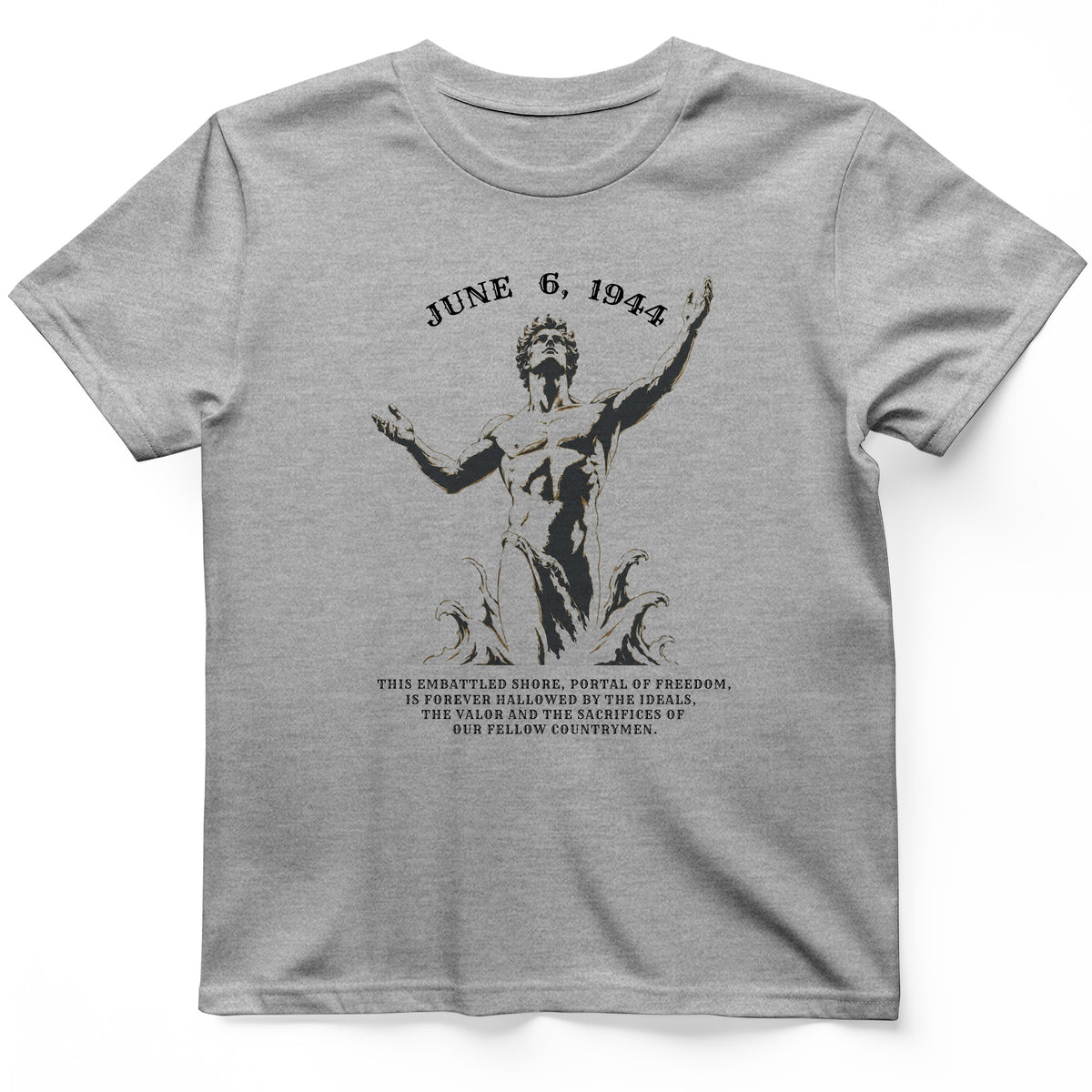 Dday Statue T-Shirt