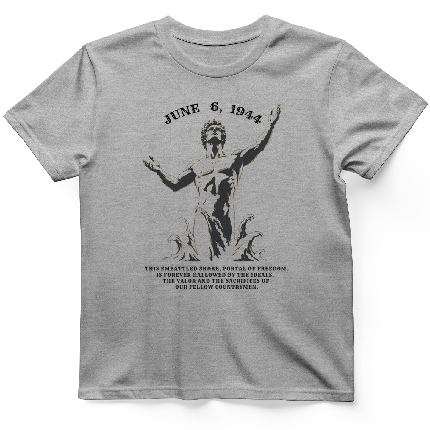 Dday Statue T-Shirt
