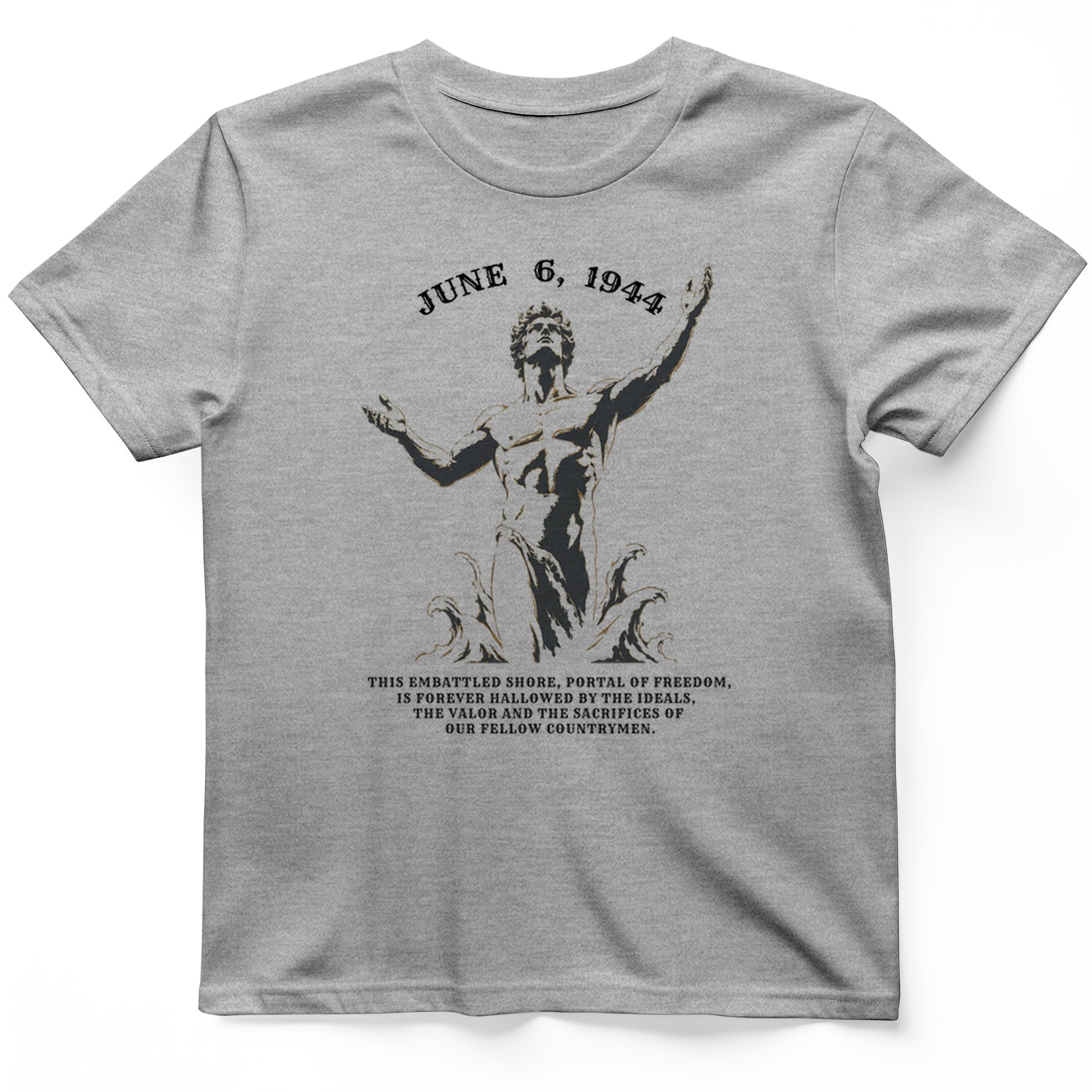 Dday Statue T-Shirt
