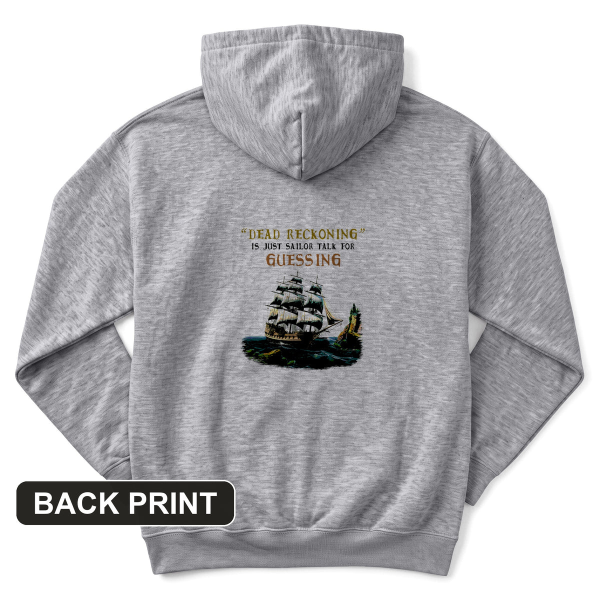Dead Reckoning Sailor Back Print Hoodie