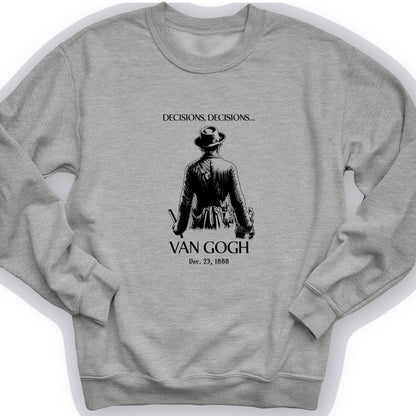Decisions Van Gogh Crewneck