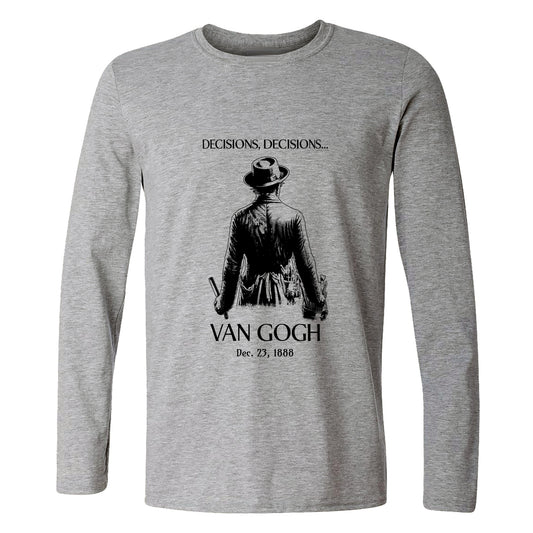 Decisions Van Gogh Long Sleeve T-Shirt