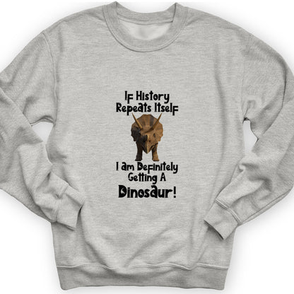Dinosaur Crewneck