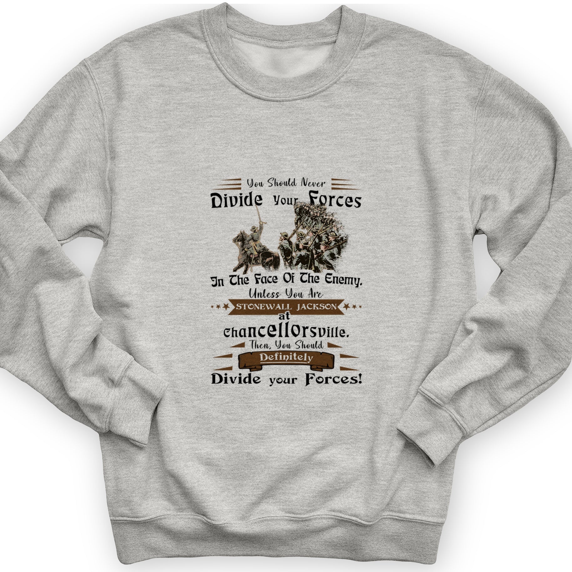 Dividing Forces Crewneck