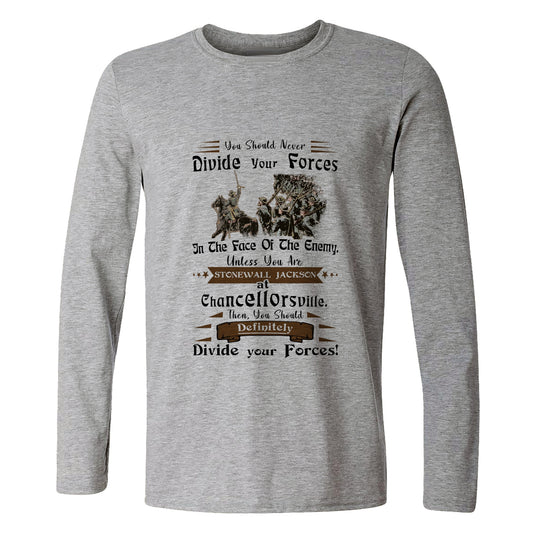 Dividing Forces Long Sleeve T-Shirt