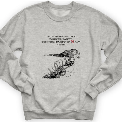 Donner Party Crewneck