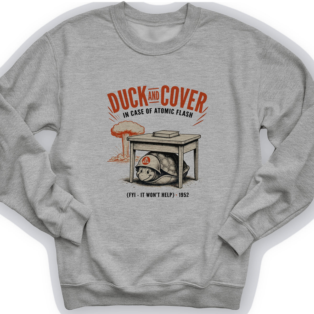 Duck And Cover Crewneck