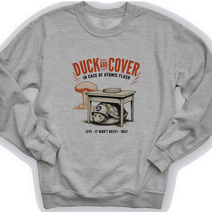 Duck And Cover Crewneck