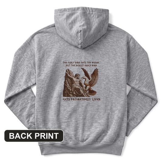 Early Bird Back Print Hoodie