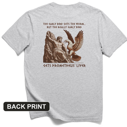 Early Bird Back Print T-Shirt