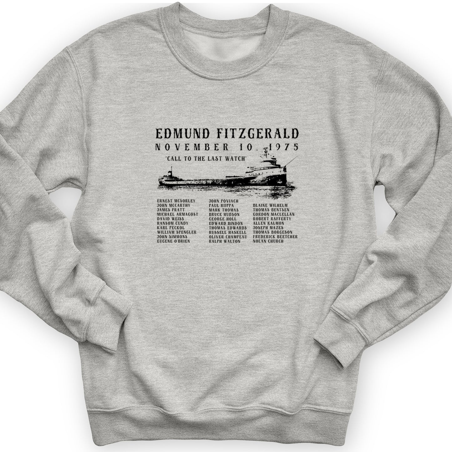 Edmund Fitzgerald Crewneck