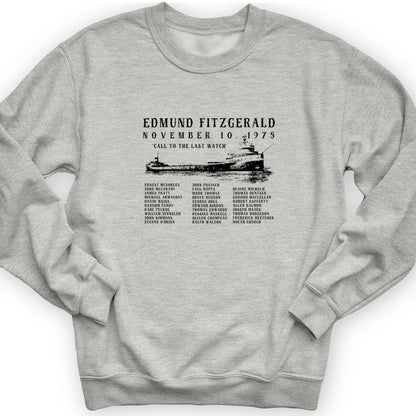Edmund Fitzgerald Crewneck