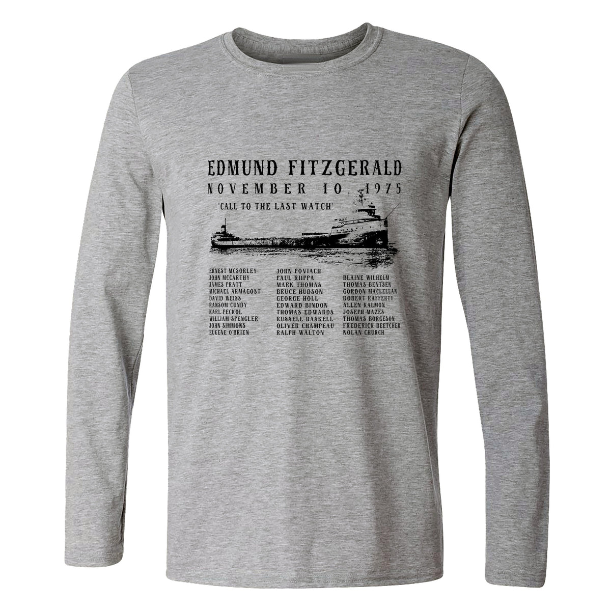 Edmund Fitzgerald Long Sleeve T-Shirt